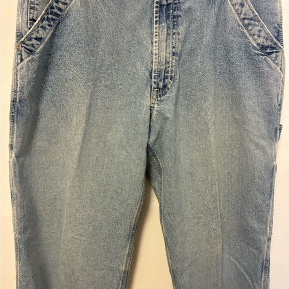 Rare Vintage Baggy Lucky Brand Light Blue Painters Style Jeans 31 - Picture 6 of 10